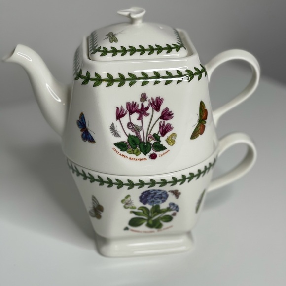 Portmeirion Botanic Garden Square Tea for One - Picture 2 of 11